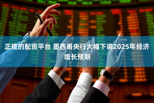正规的配资平台 墨西哥央行大幅下调2025年经济增长预期